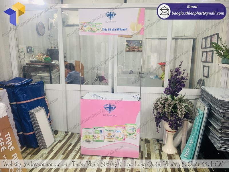 booth bán hàng di động