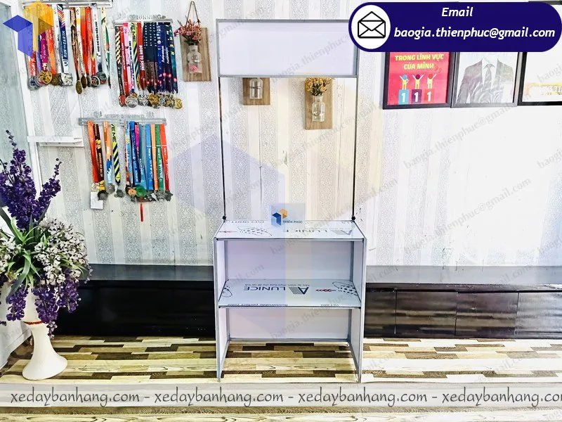 booth bán hàng siêu thị giá bao nhiêu