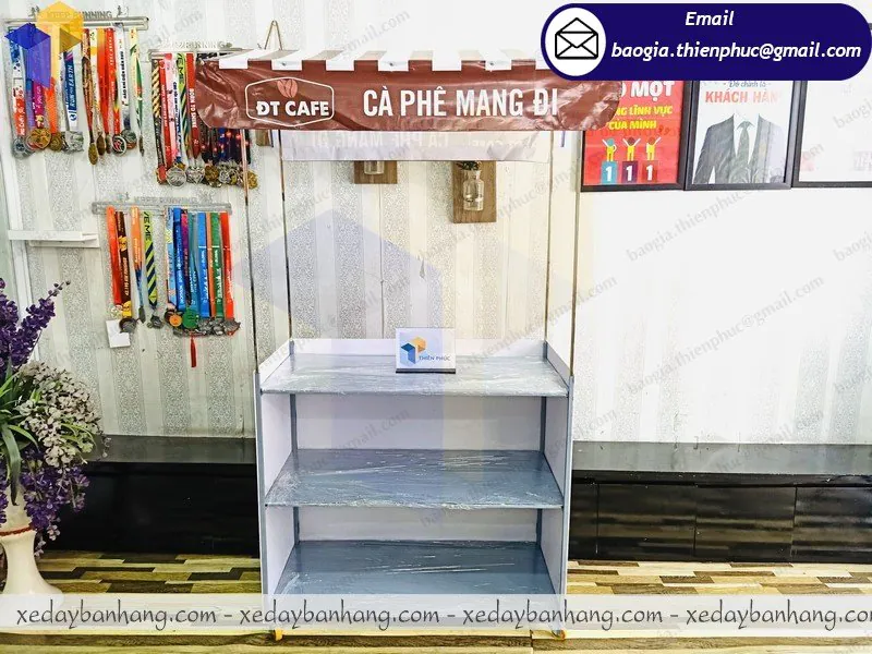 booth gấp gọn bán cafe giá bao nhiêu