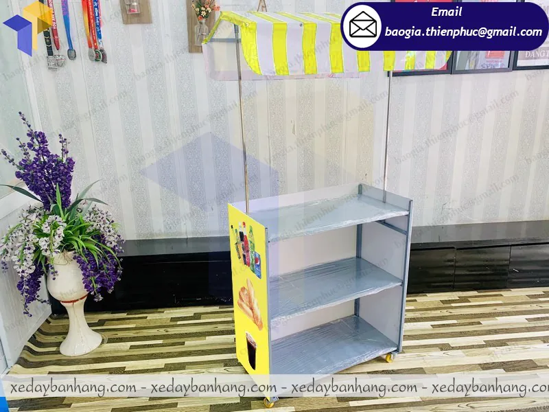 booth lắp ráp bán bánh mì cafe giá rẻ