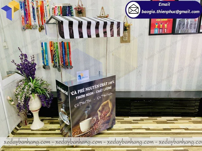 booth lắp ráp bán cà phê nguyên chất giá rẻ