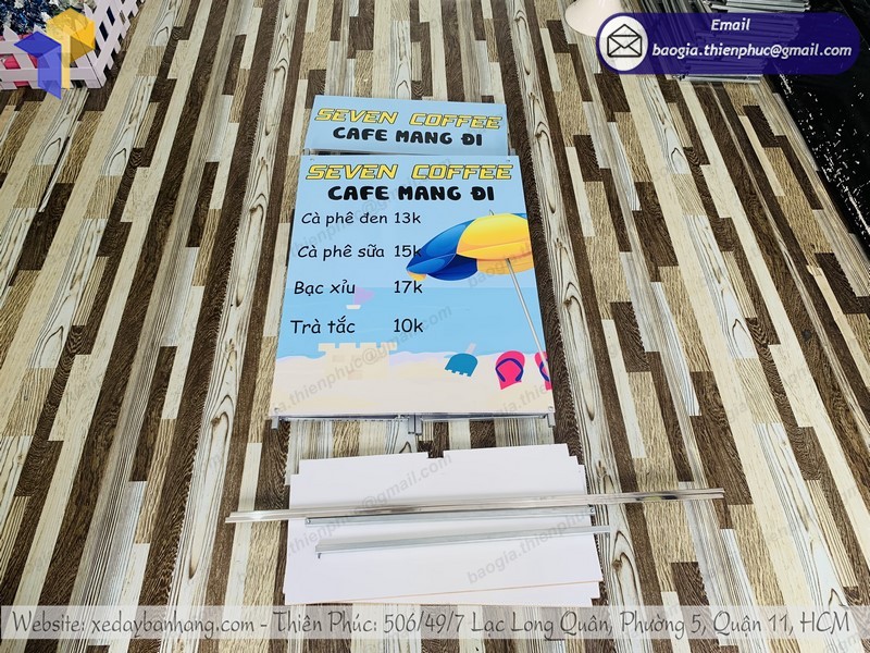 Booth lắp ráp bán cà phê uy tín
