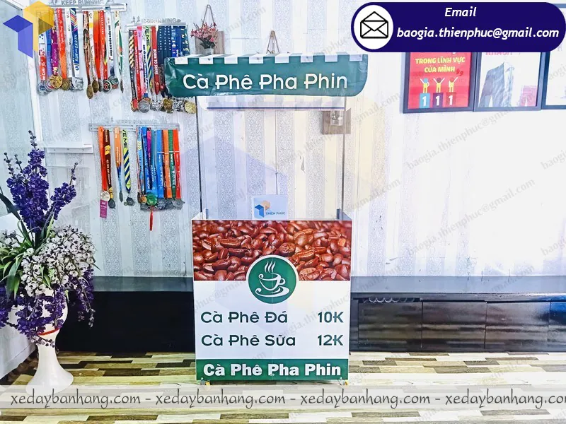 booth lắp ráp bán cafe pha phin mua ở đâu