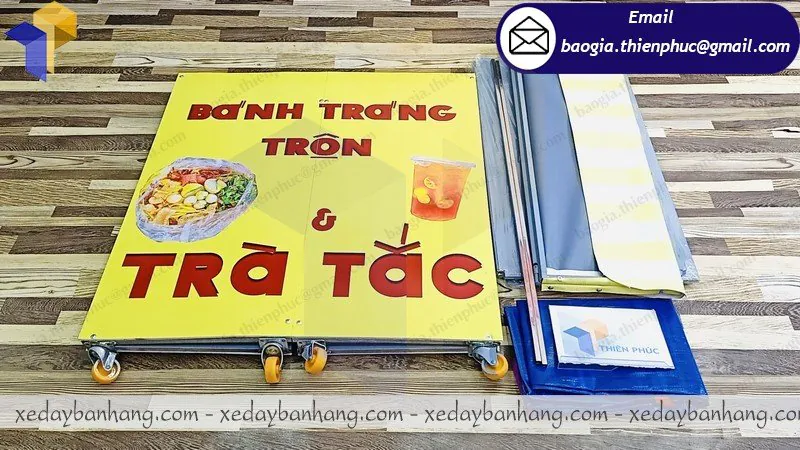 booth lắp ráp bán trà tắc giá rẻ