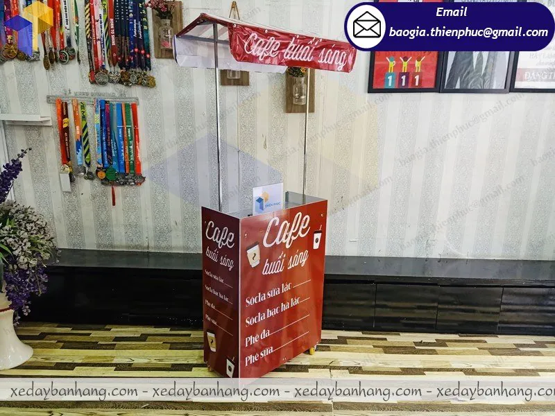 booth lắp ráp mini bán cafe giá bao nhiêu