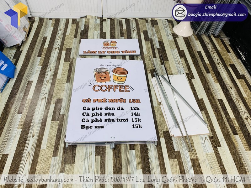 booth lắp ráp take away lưu động