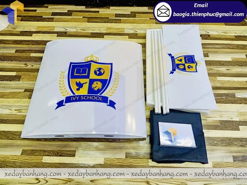 booth nhựa quảng cáo sự kiện