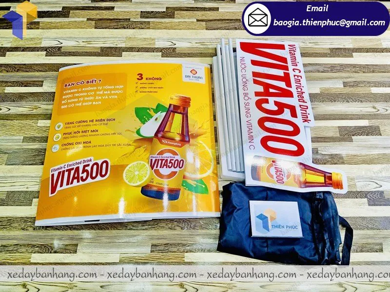 booth nhựa sampling bán hàng