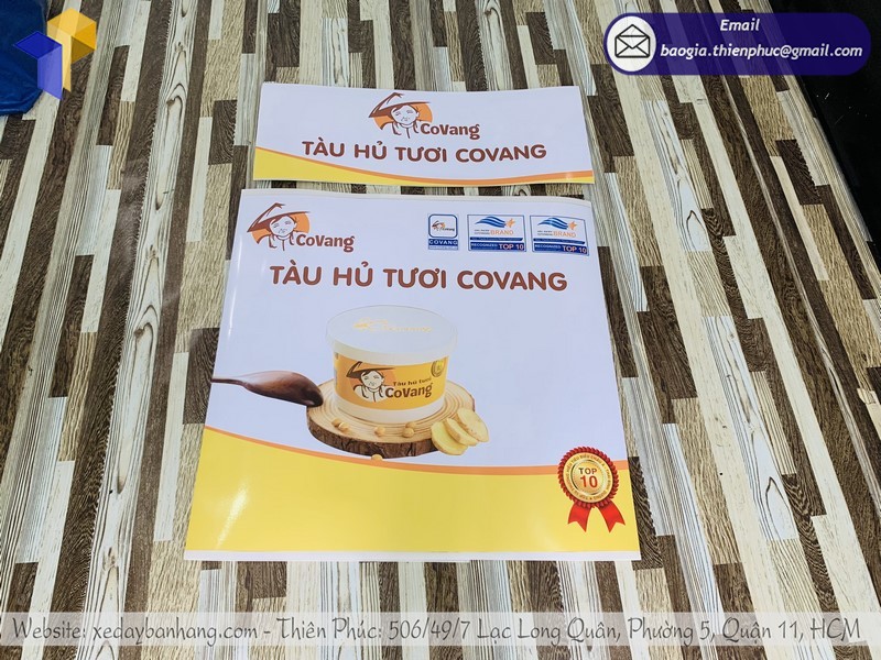 Booth nhựa quảng cáo siêu thị rẻ