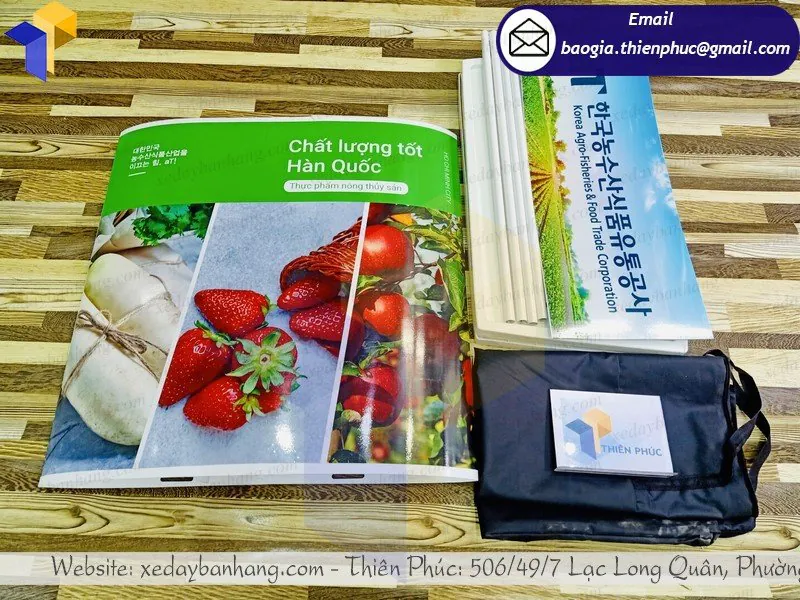 booth nhựa trưng bày siêu thị