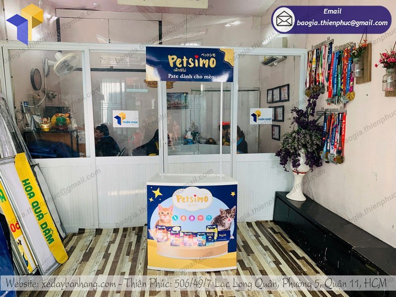 booth nhựa quảng cáo uy tín