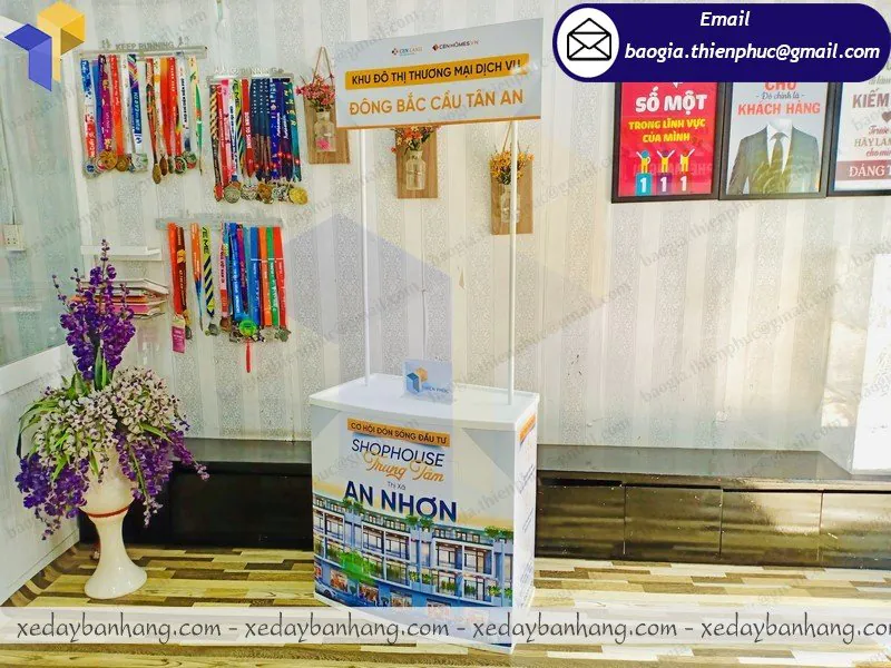 booth quảng cáo bất động sản giá bao nhiêu