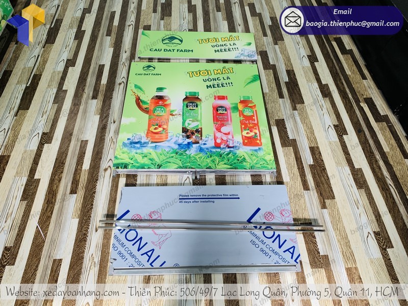 booth quảng cáo lắp ráp rẻ