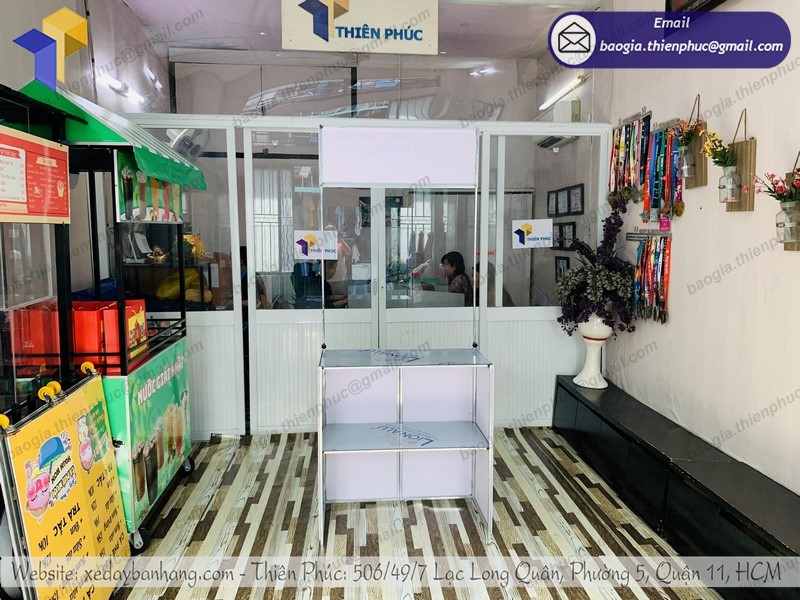 booth quảng cáo lắp ráp