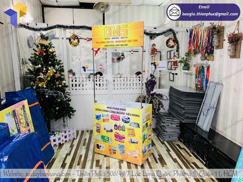 booth quảng cáo sản phẩm đẹp