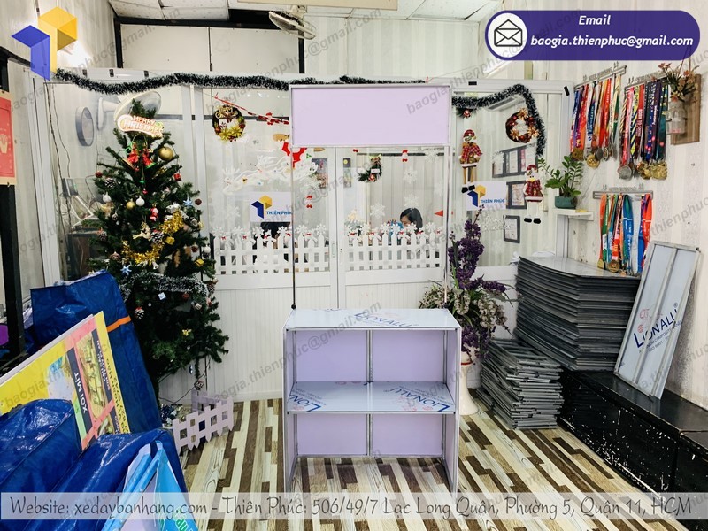 booth quảng cáo sản phẩm tphcm