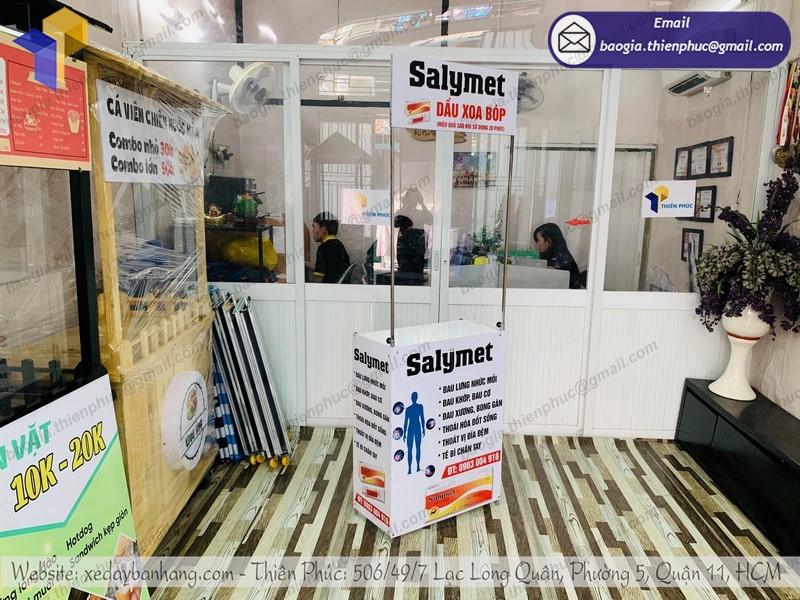 Booth quảng cáo siêu thị