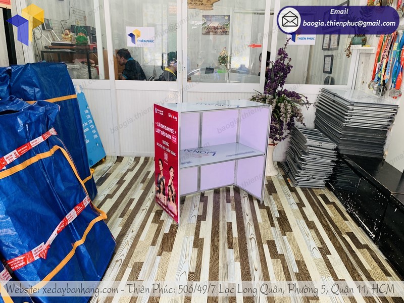 booth quảng cáo sim đẹp