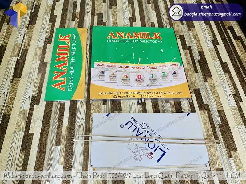 booth quảng cáo sữa bằng sắt tphcm
