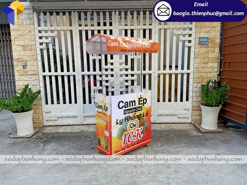 Booth sampling bán hàng quảng cáo