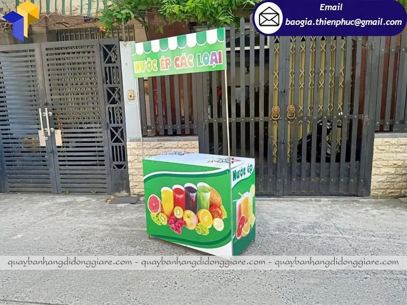 Booth sampling lắp ráp giá rẻ