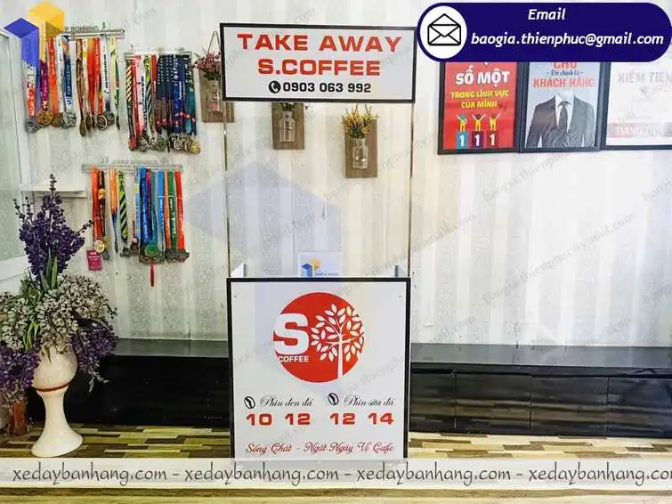 booth sắt bán hàng hội chợ giá rẻ