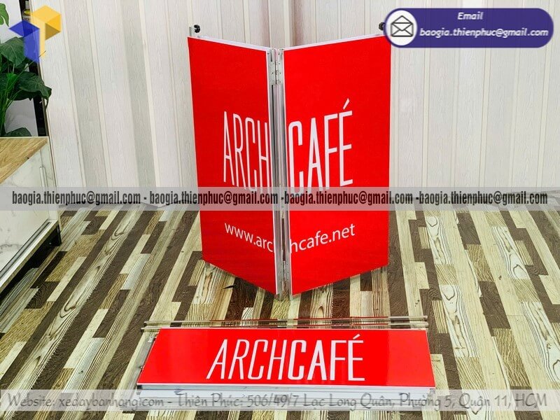 Booth sắt gấp gọn tiếp thị mẫu dùng thử ngoài trời không gian giá tốt cho dự án lớn