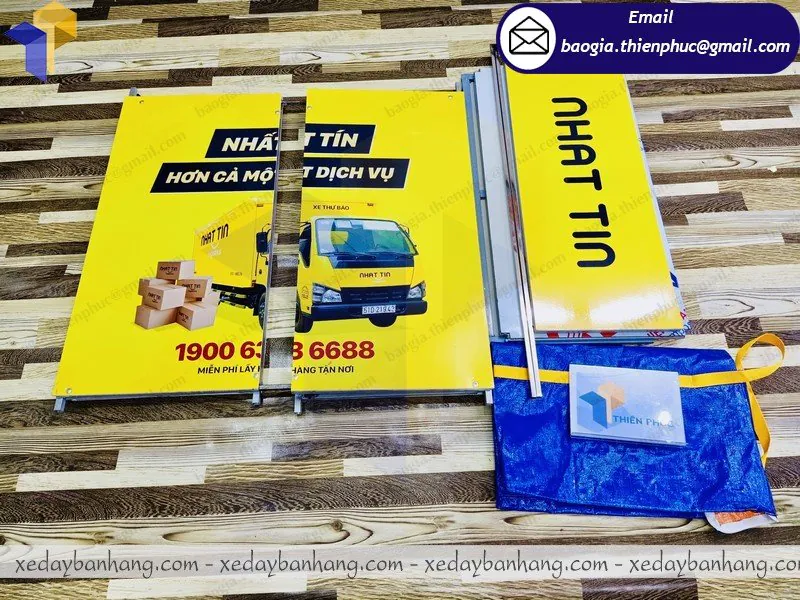 booth sắt mini quảng cáo giá rẻ