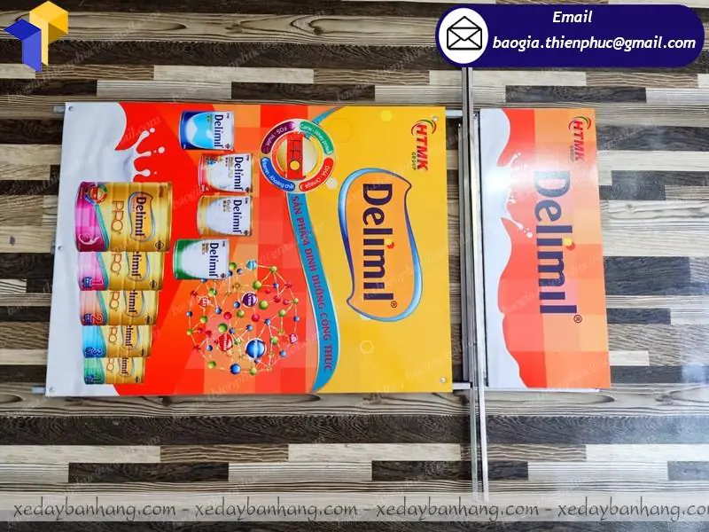 báo giá booth bán hàng bằng sắt