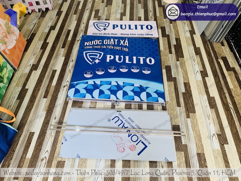 booth tiếp thị sản phẩm đẹp