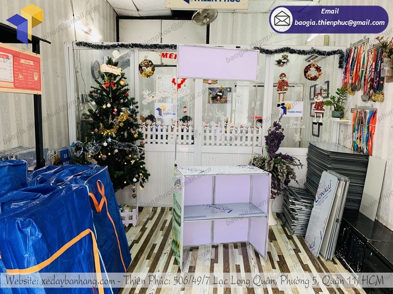 booth tiếp thị sản phẩm tphcm