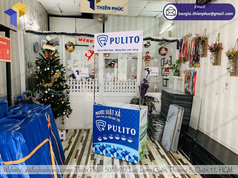 booth tiếp thị sản phẩm uy tín