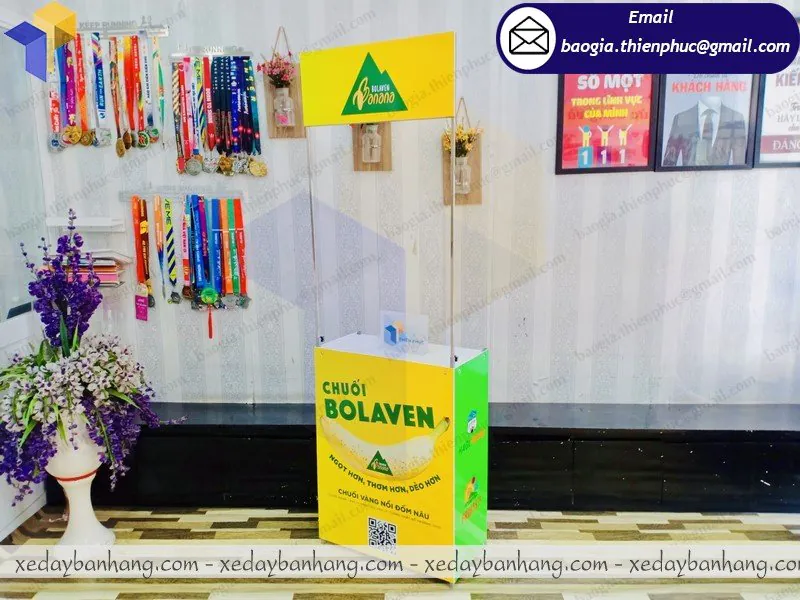 booth trưng bày sản phẩm