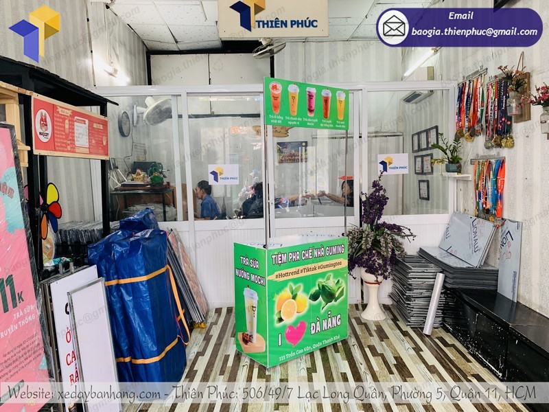 booth xếp gọn quảng cáo rẻ