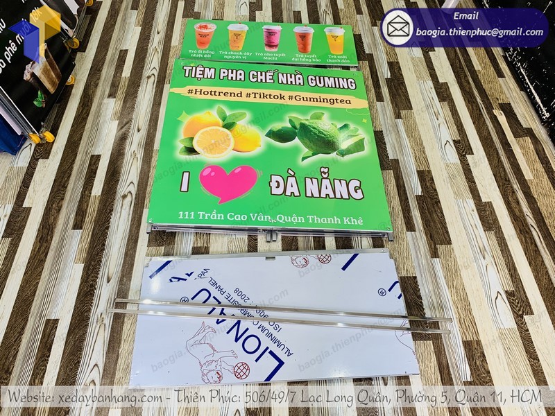 booth xếp gọn quảng cáo uy tín