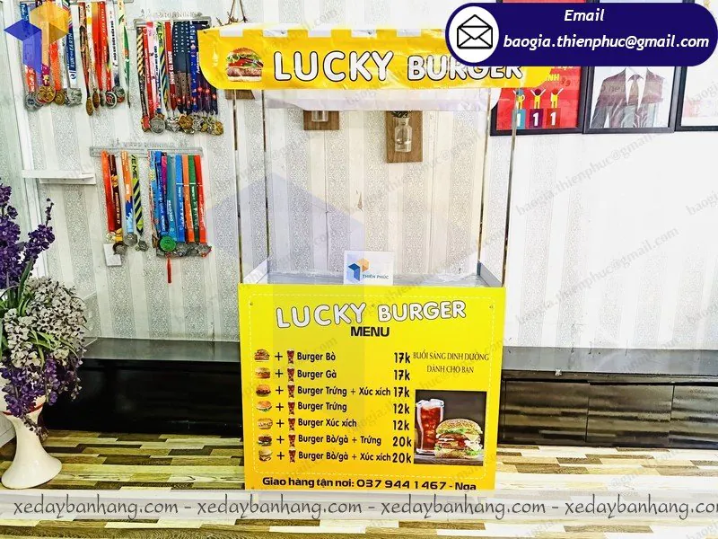 cần mua xe lắp ráp bán hamburger quận 11