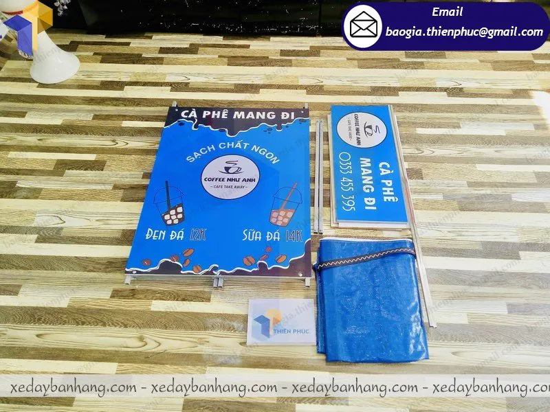 cung cấp booth sắt mini bán cafe
