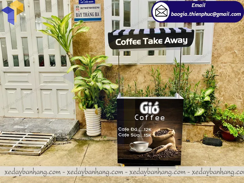 cung cấp quầy xe lắp ráp bán cafe số lượng lớn