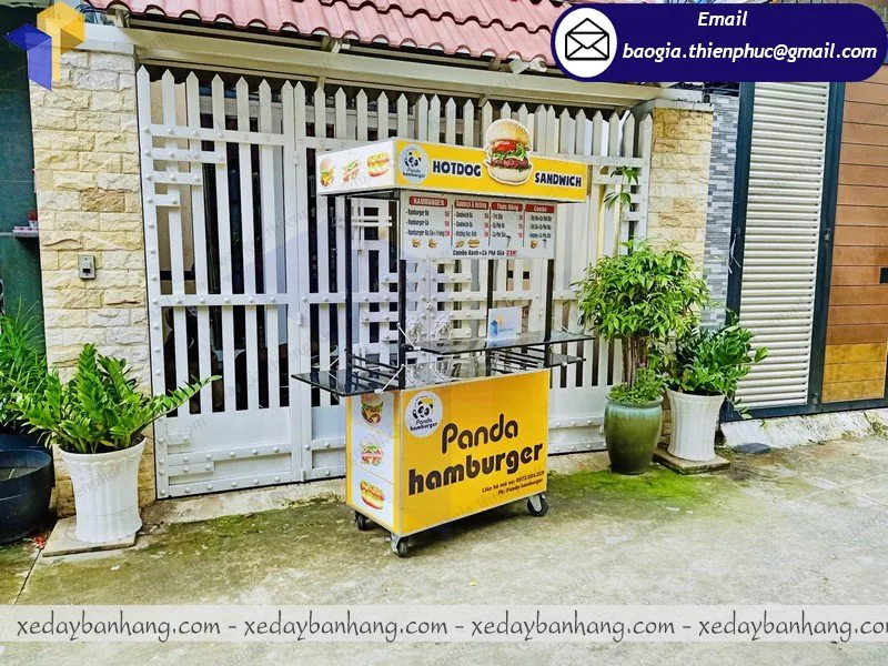 cung cấp xe bán bánh hambuger số lượng lớn