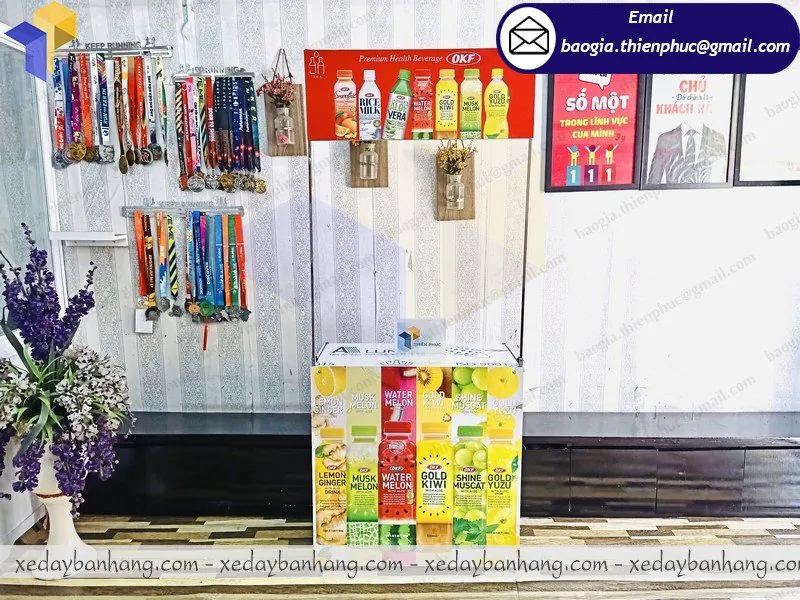 cung ứng booth bán hàng siêu thị