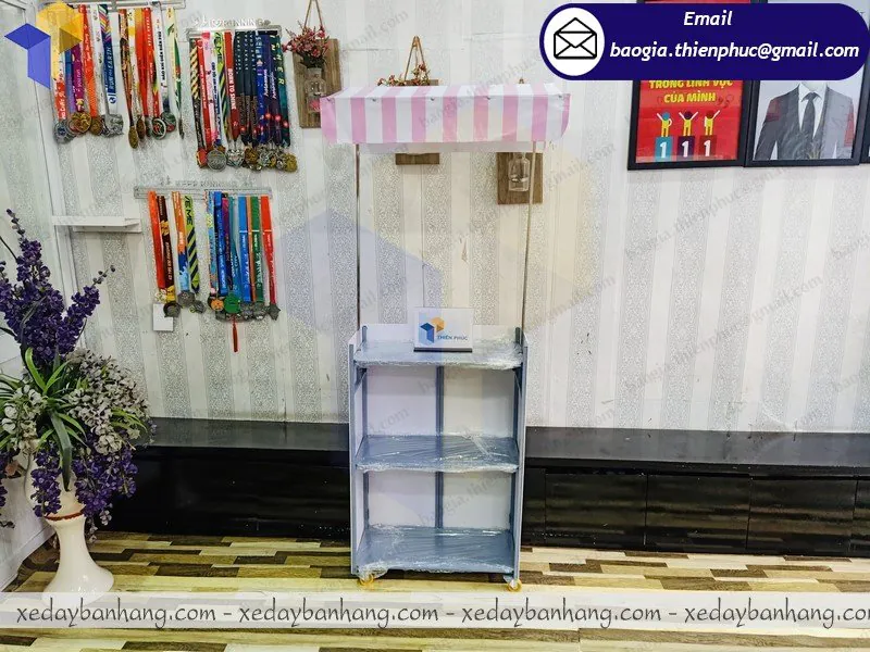 cung ứng booth bán kem di động