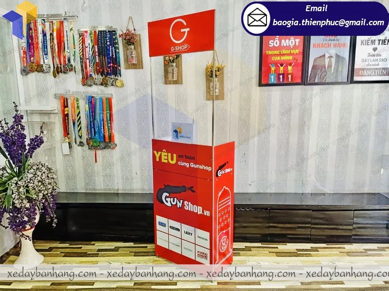 cung ứng booth trưng bày mini ở sài gòn