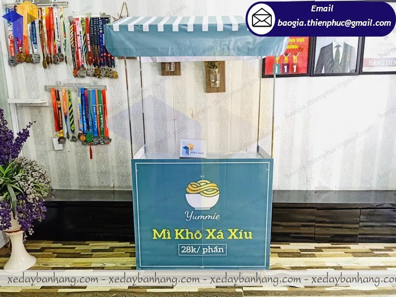cung ứng kệ lắp ráp bán thức ăn vặt