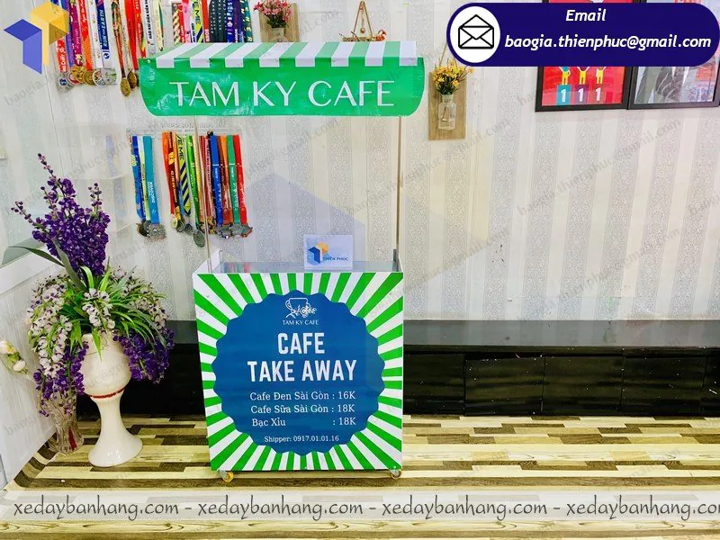 cung ứng quầy cafe take away lắp ráp độc lạ số lượng lớn