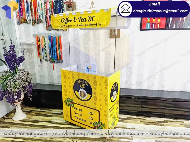 cung ứng xe bán cafe sữa đá lắp ráp số lượng lớn