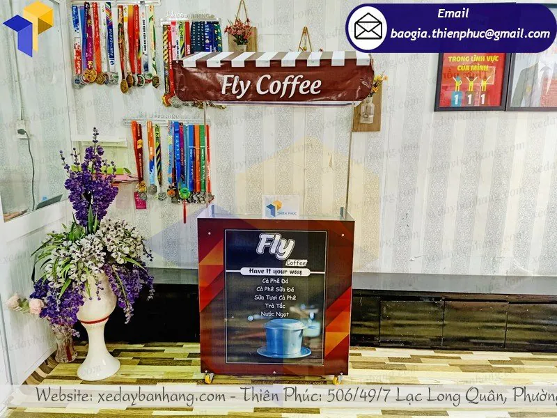 cung ứng xe lắp ráp bán cafe mang đi số lượng lớn