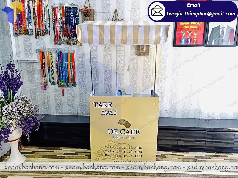 cung ứng xe lắp ráp bán cafe take away