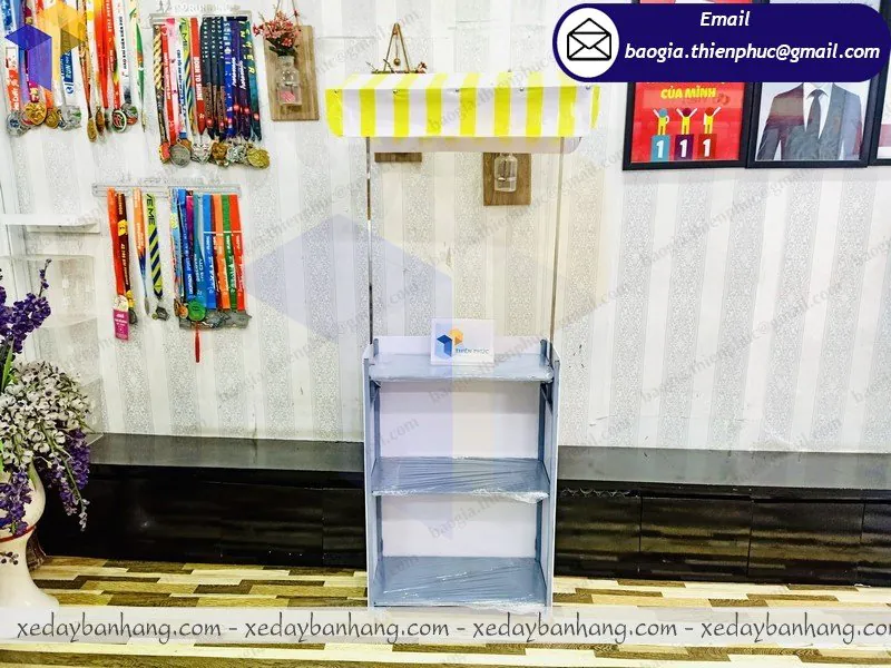 mẫu xe lắp ráp bán trà chanh đẹp