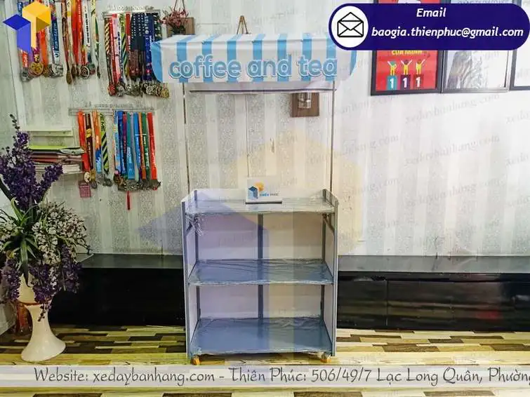 đặt làm quầy bán cafe mang đi