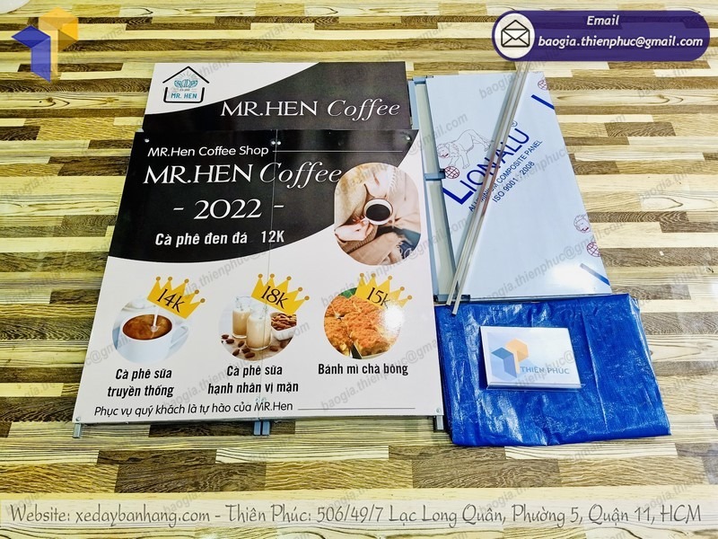 đặt làm Quầy cà phê di động